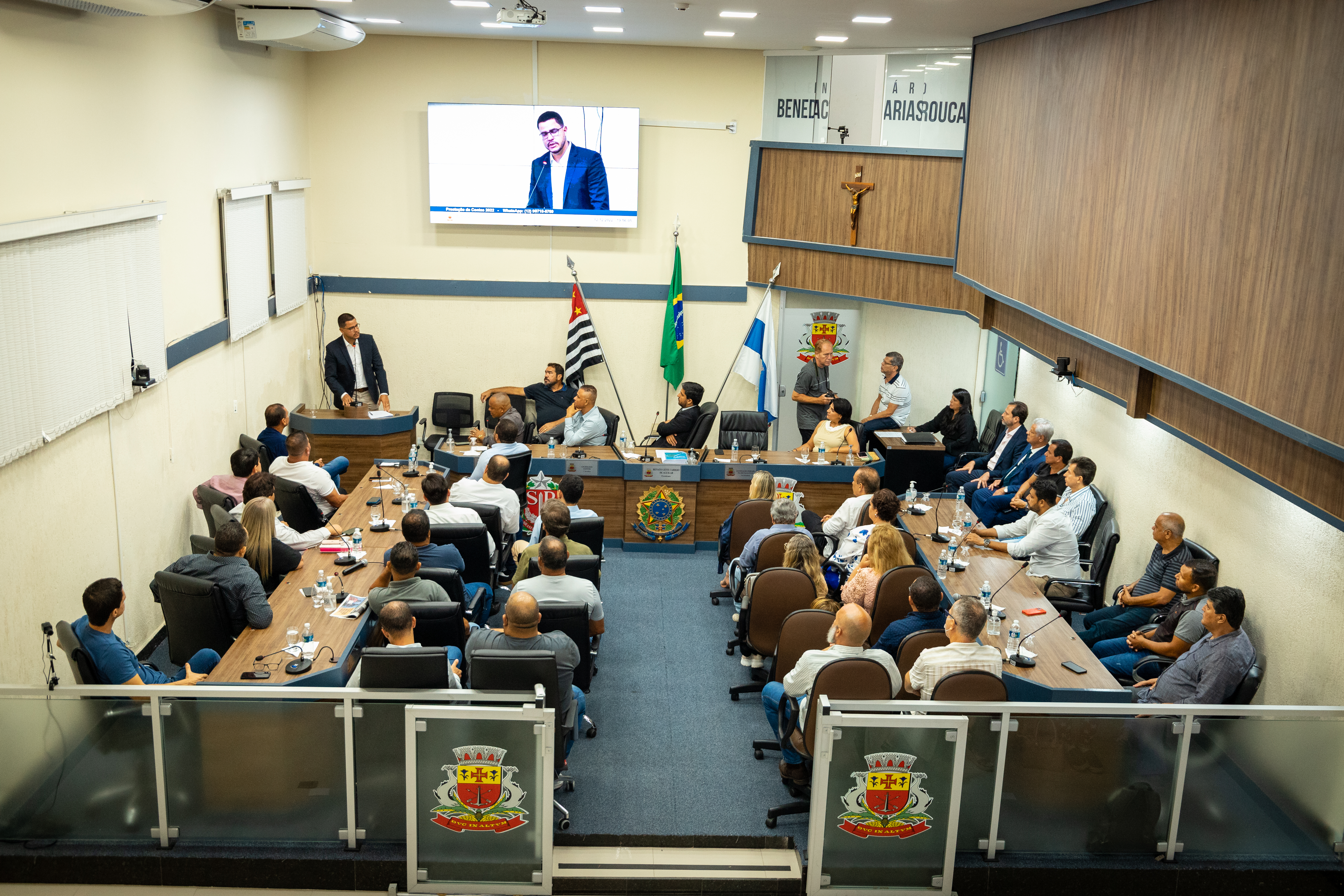 Câmara Municipal recebe prefeito Aguilar Junior para prestação de contas no dia 18 de dezembro