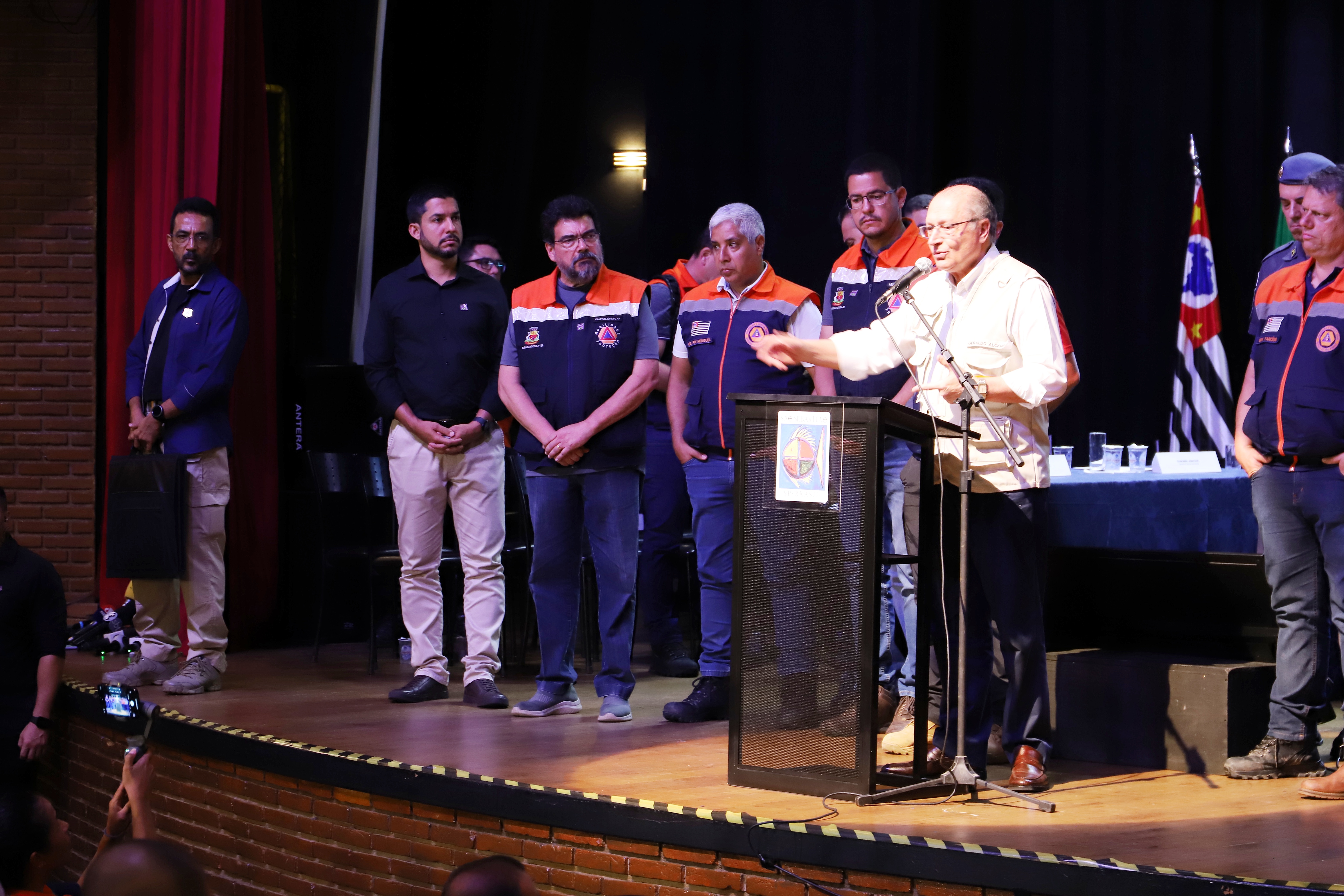 Vereadores participam de reunião com vice-presidente e governador de São Paulo