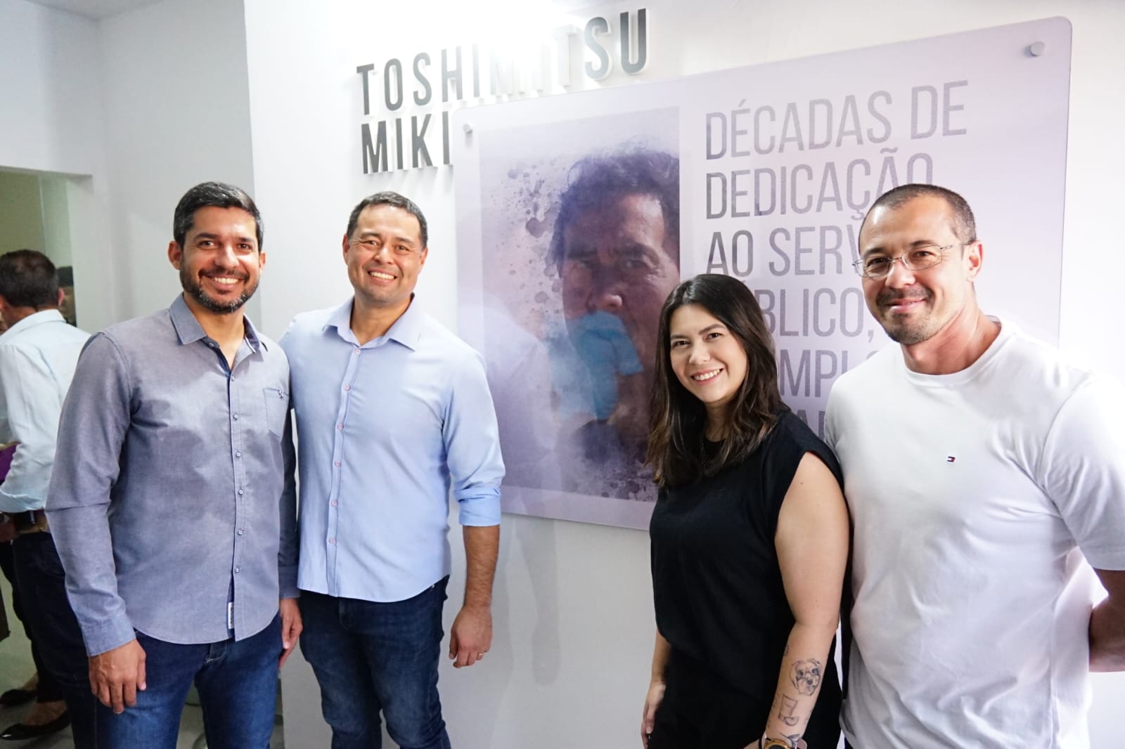 Toshimitsu Miki é homenageado em solenidade de inauguração do anexo administrativo da Câmara Municipal
