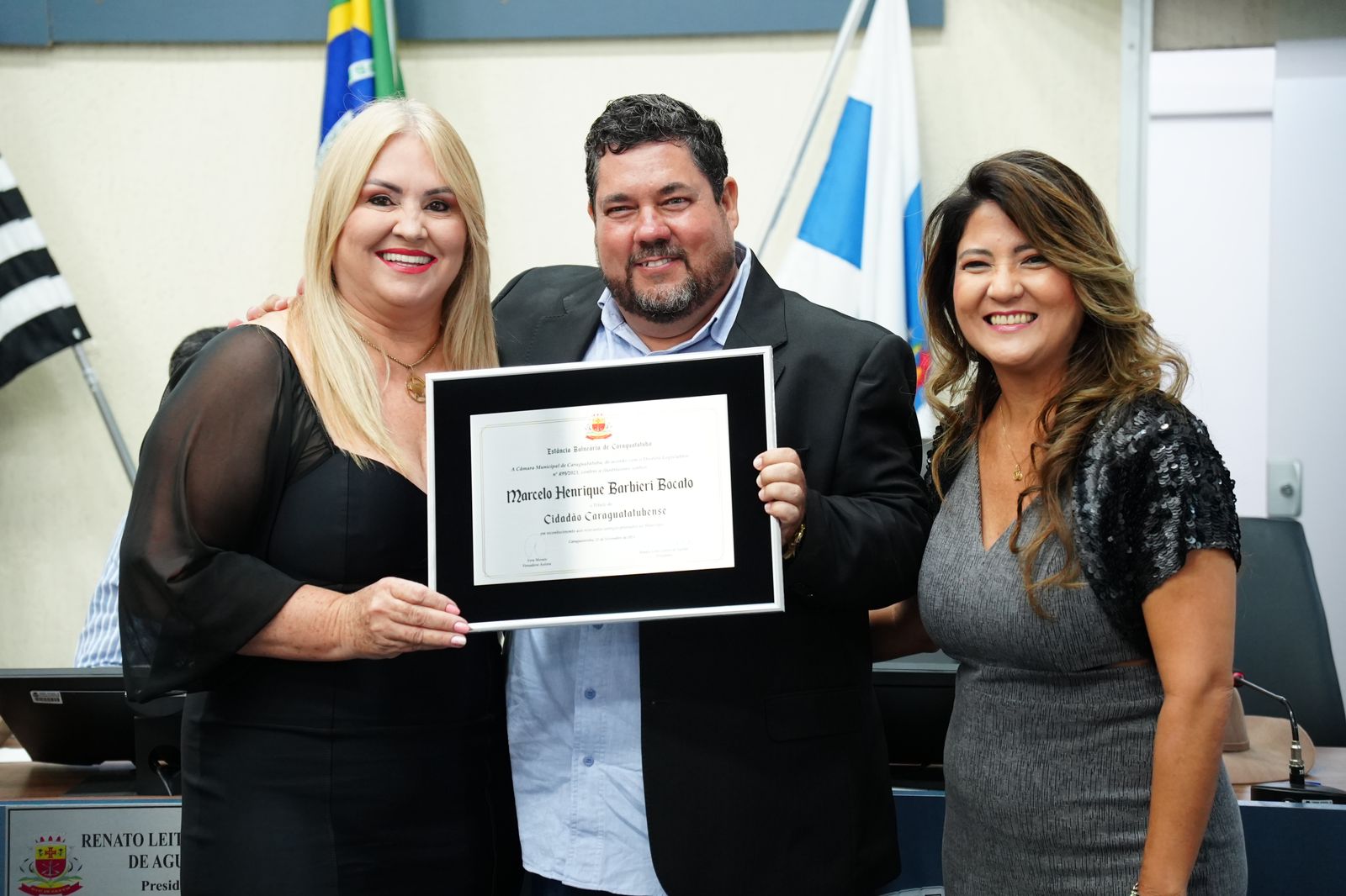 Marcelo Henrique Barbieri Bocato recebe Título de Cidadão Caraguatatubense