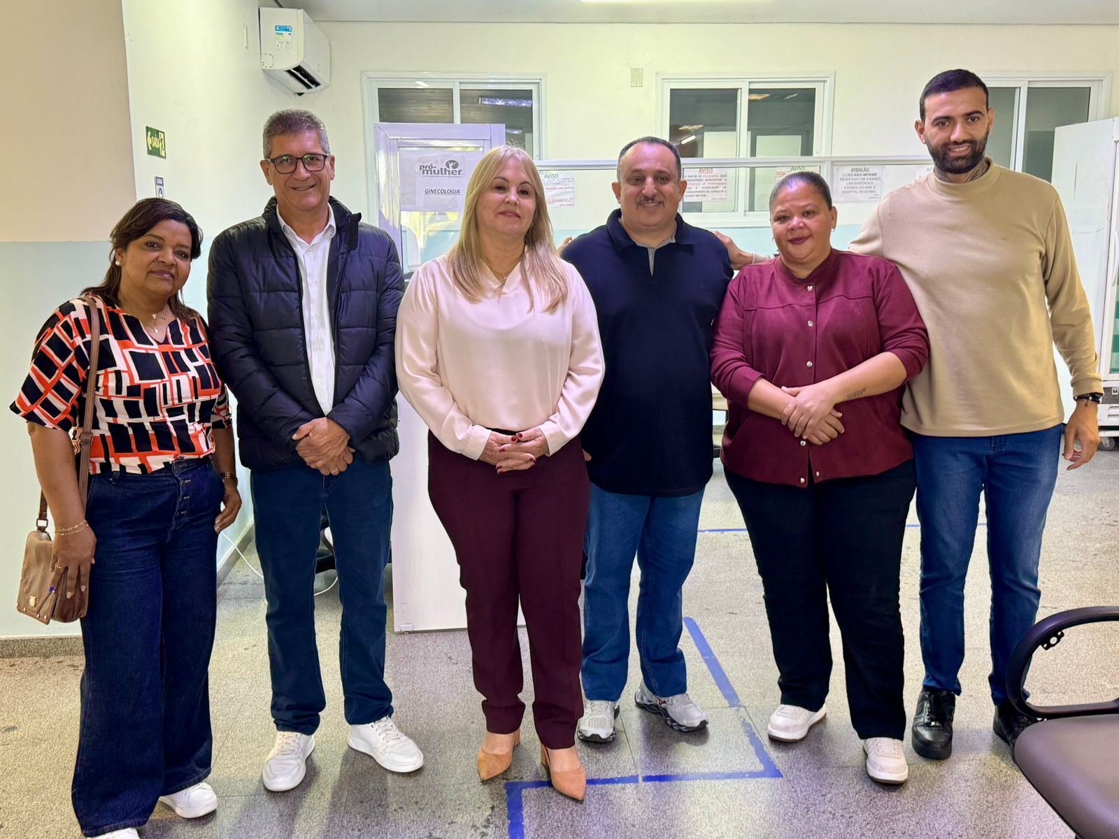 Vereadores da CAR da Saúde realizam visita técnica às novas instalações do Pró-Mulher e do Banco de Leite Humano