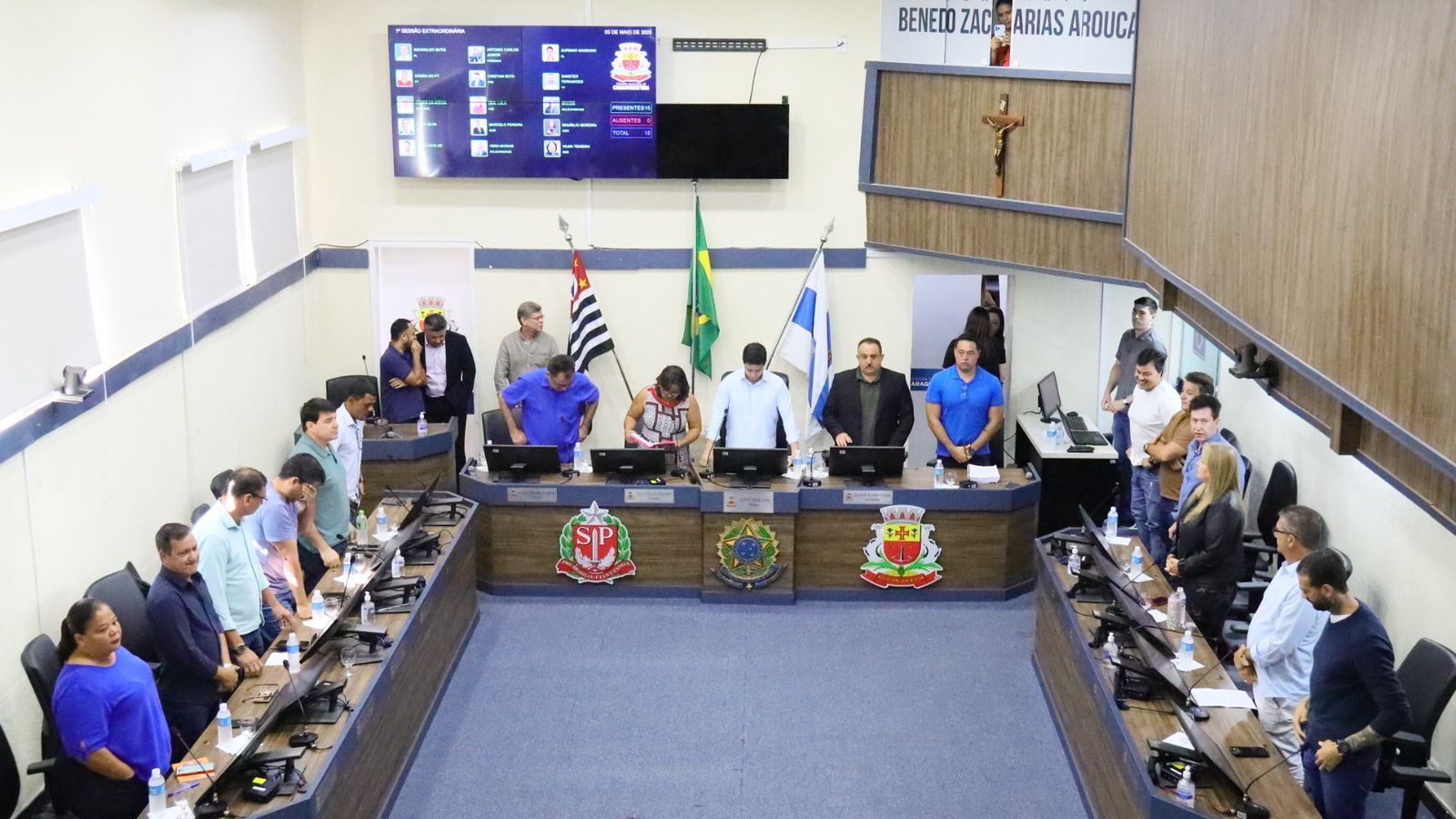 Câmara Municipal aprova reestruturação administrativa da Prefeitura de Caraguatatuba em sessão extraordinária