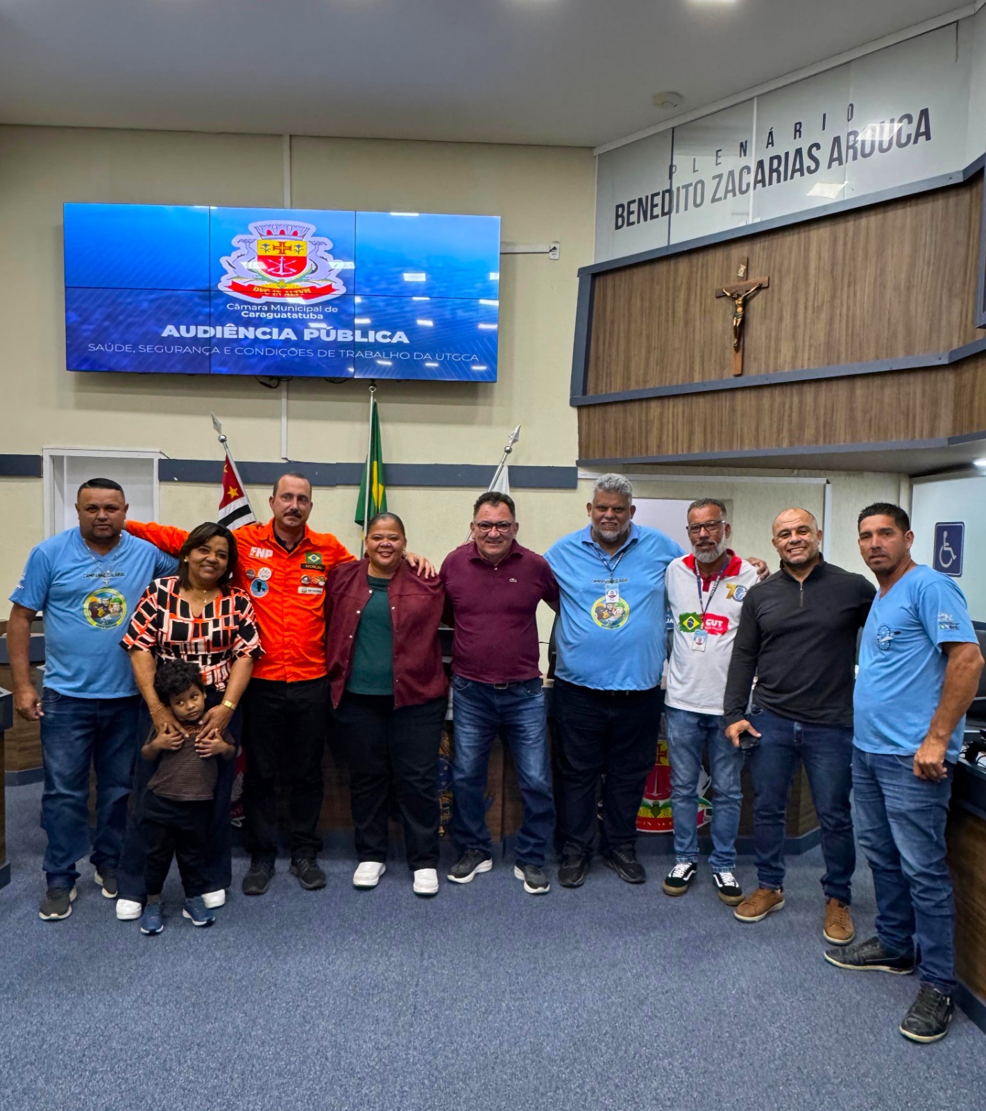 Audiência Pública discute segurança e condições de trabalho na UTGCA em Caraguatatuba