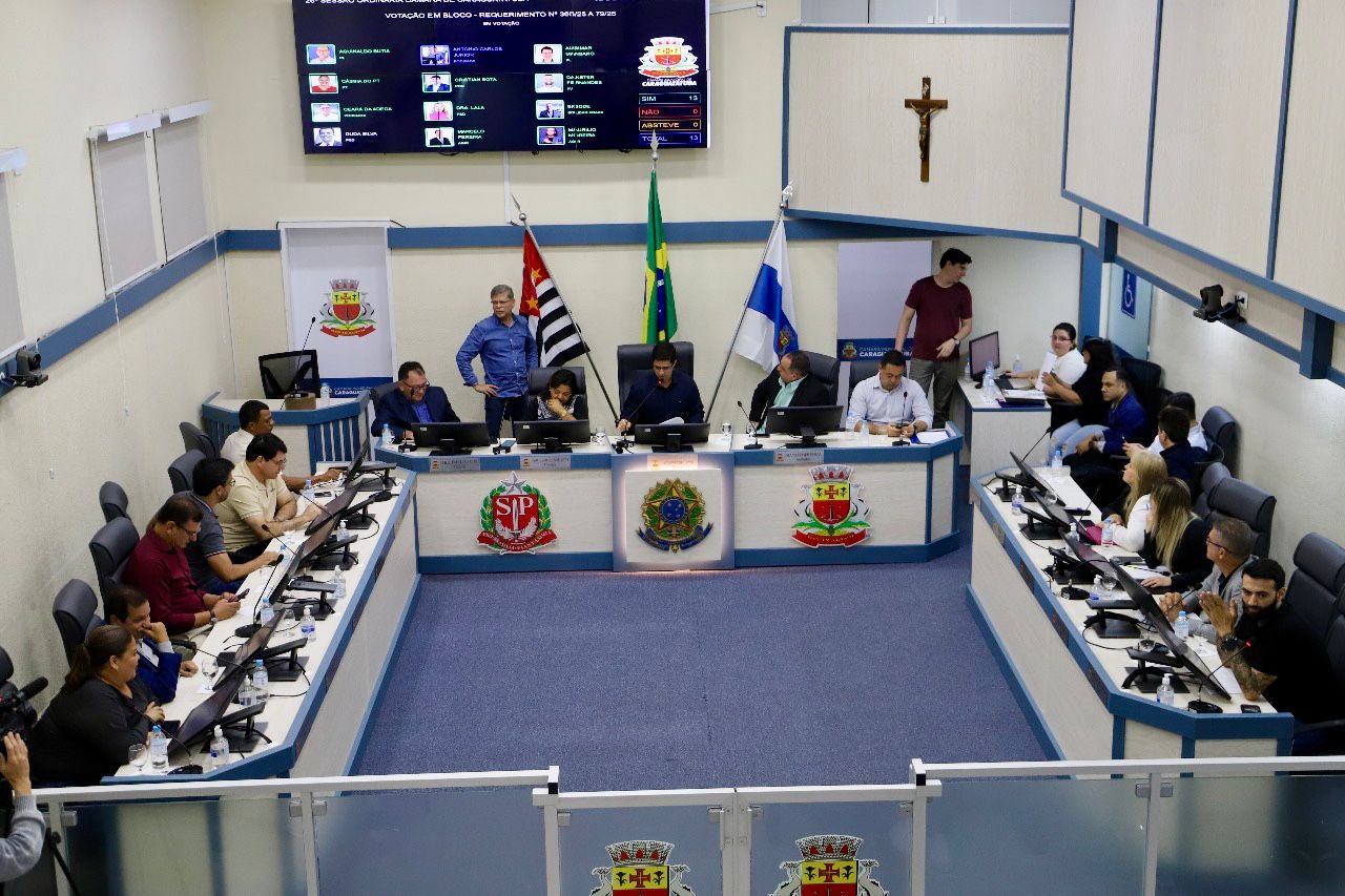 Sessão da Câmara tem 16 requerimentos aprovados
