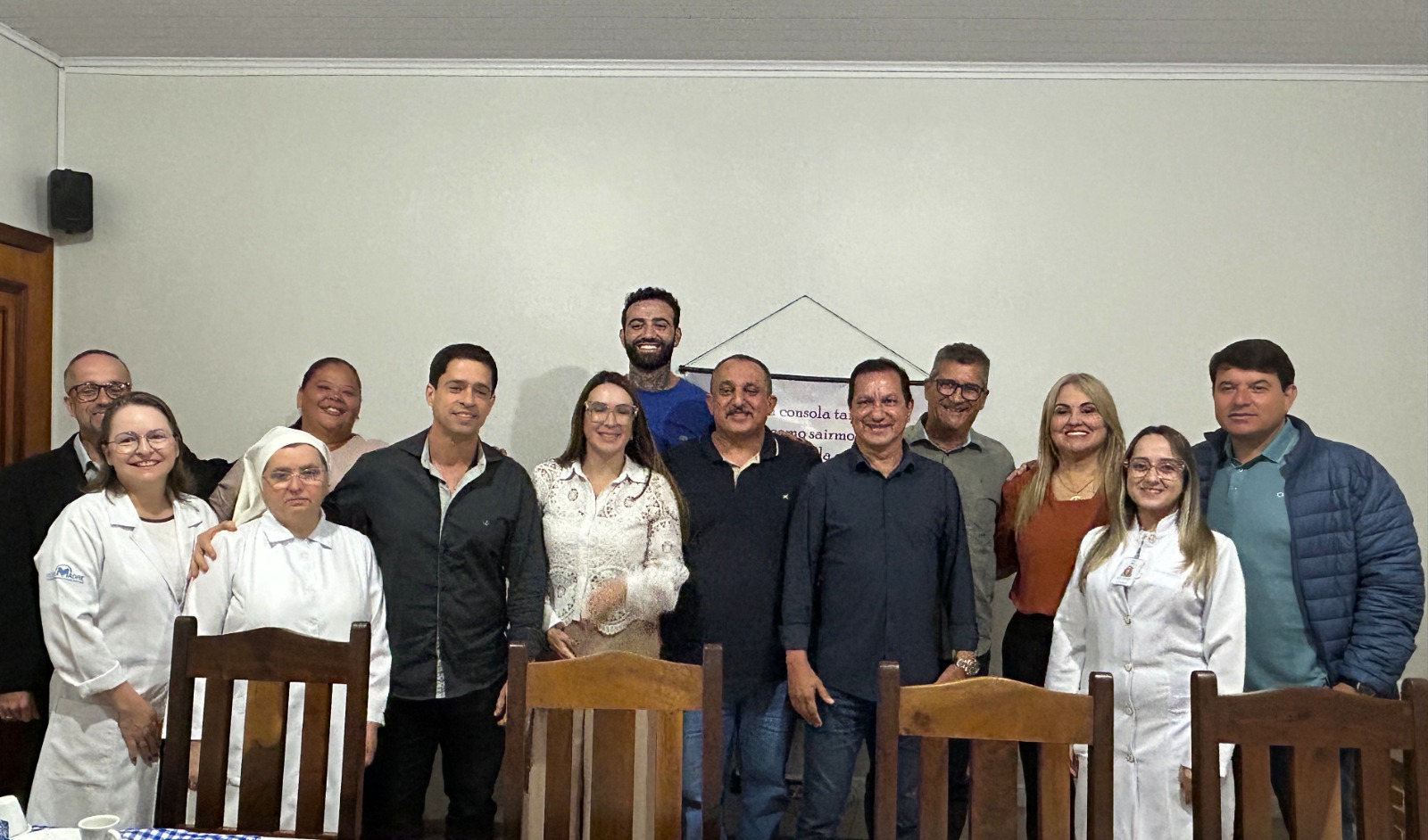 Vereadores visitam Casa de Saúde Stella Maris e dialogam sobre melhorias no atendimento à população
