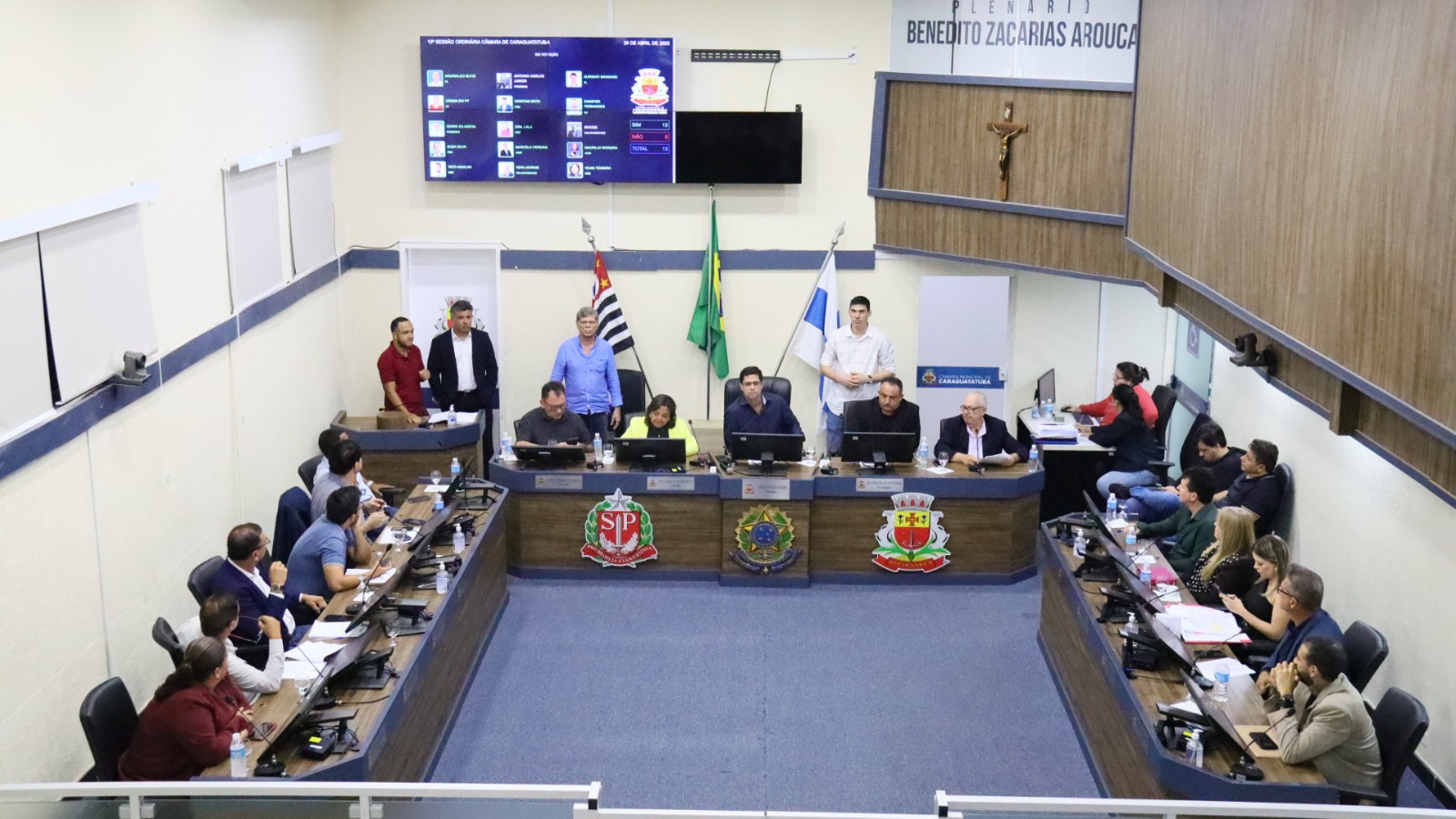 Câmara de Caraguatatuba realiza 15ª sessão ordinária nesta terça-feira