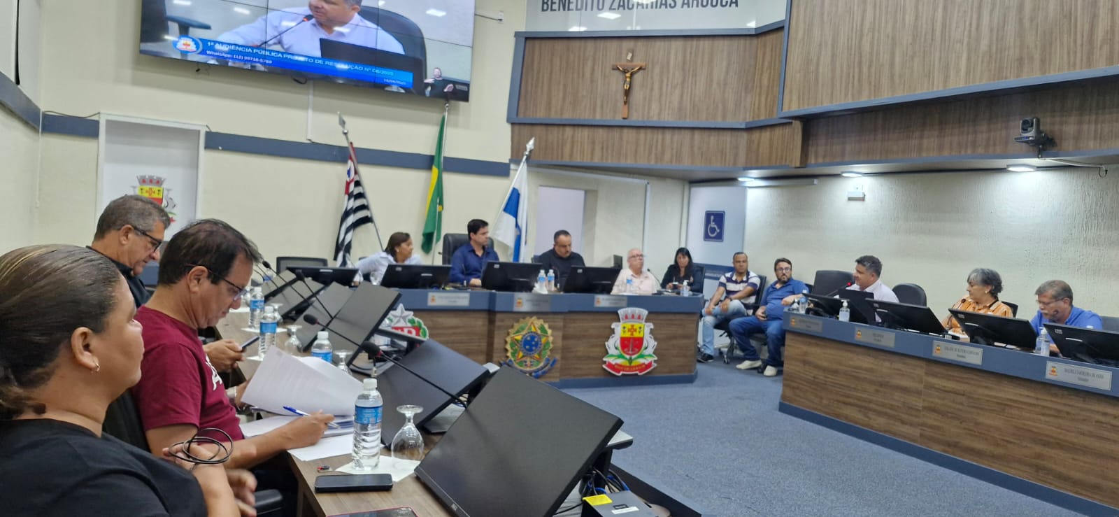 Câmara Municipal de Caraguatatuba realiza primeira audiência pública e segue com debate sobre reforma administrativa na quarta-feira