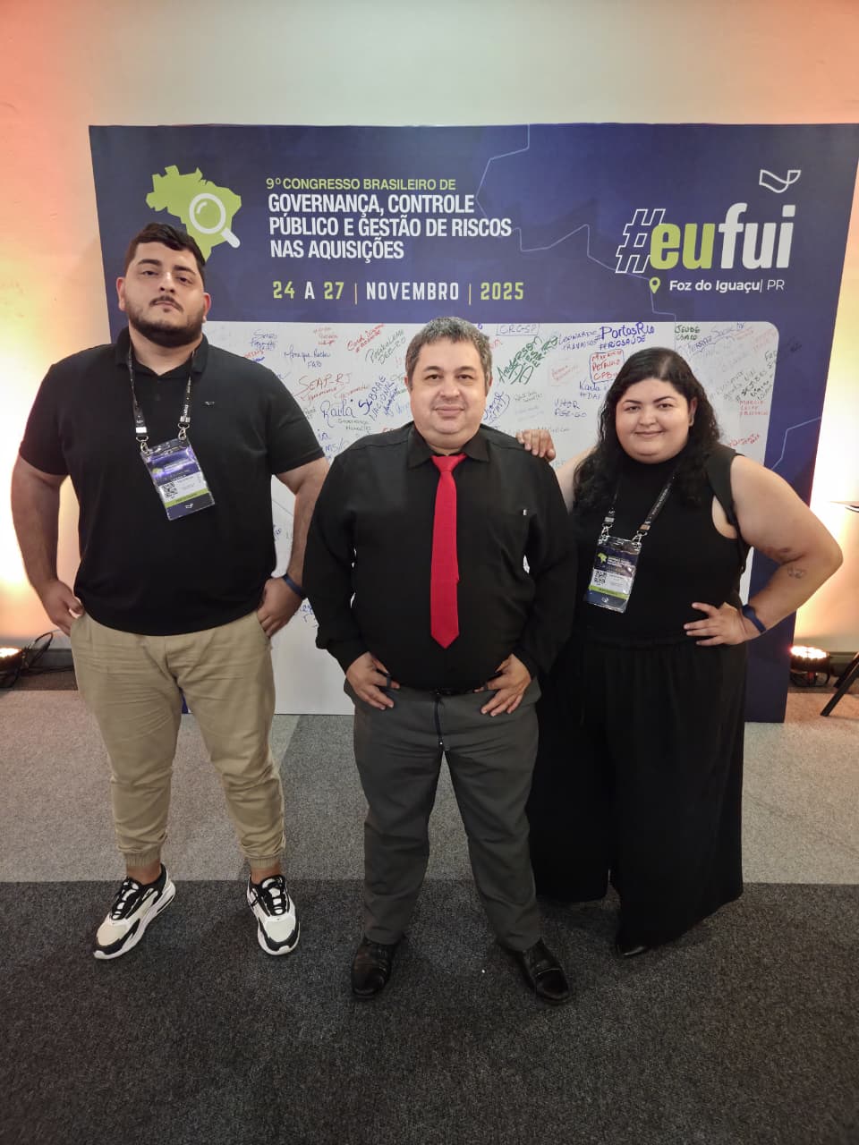 Servidores da Câmara participam do 9º Congresso de Governança, Controle Público e Gestão de Riscos