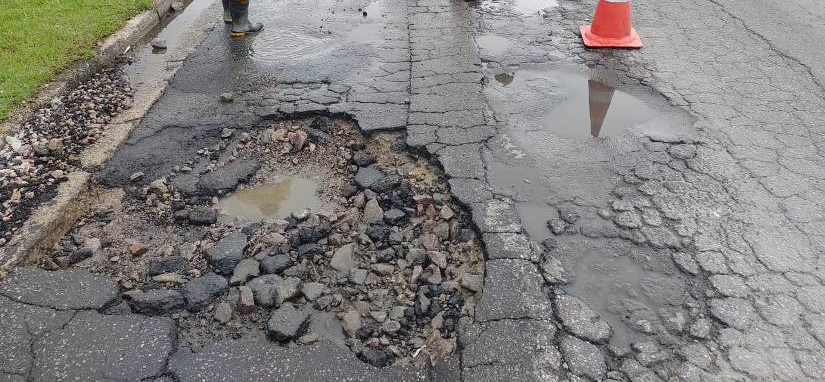 Aprovada moção de repúdio ao DER pela má conservação da SP-055