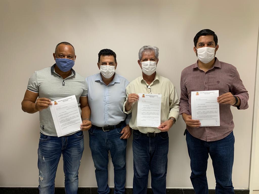 Em reunião com assessor do deputado federal Marco Bertaiolli bancada do PSD faz reivindicação de emendas parlamentares