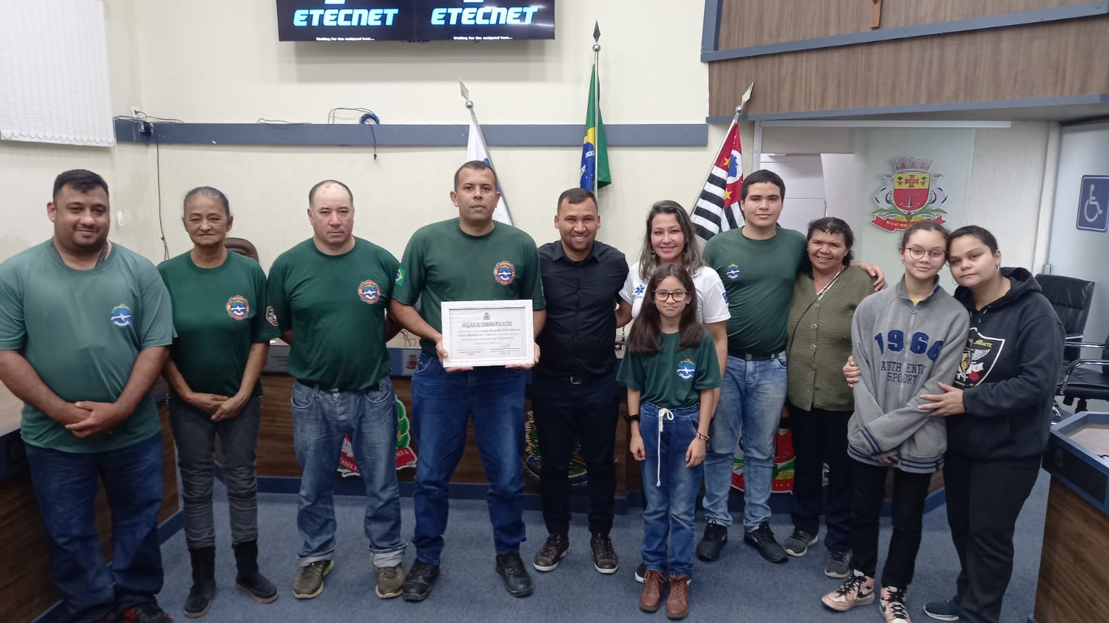Grupo de Auxílio Albatroz é homenageado pelo Legislativo