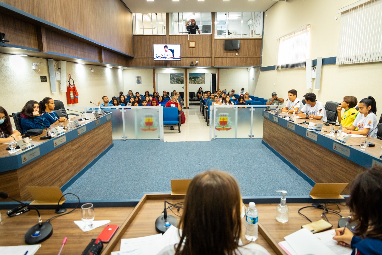 Câmara Jovem aprova proposta para acompanhamento psicológico aos estudantes da rede municipal de ensino