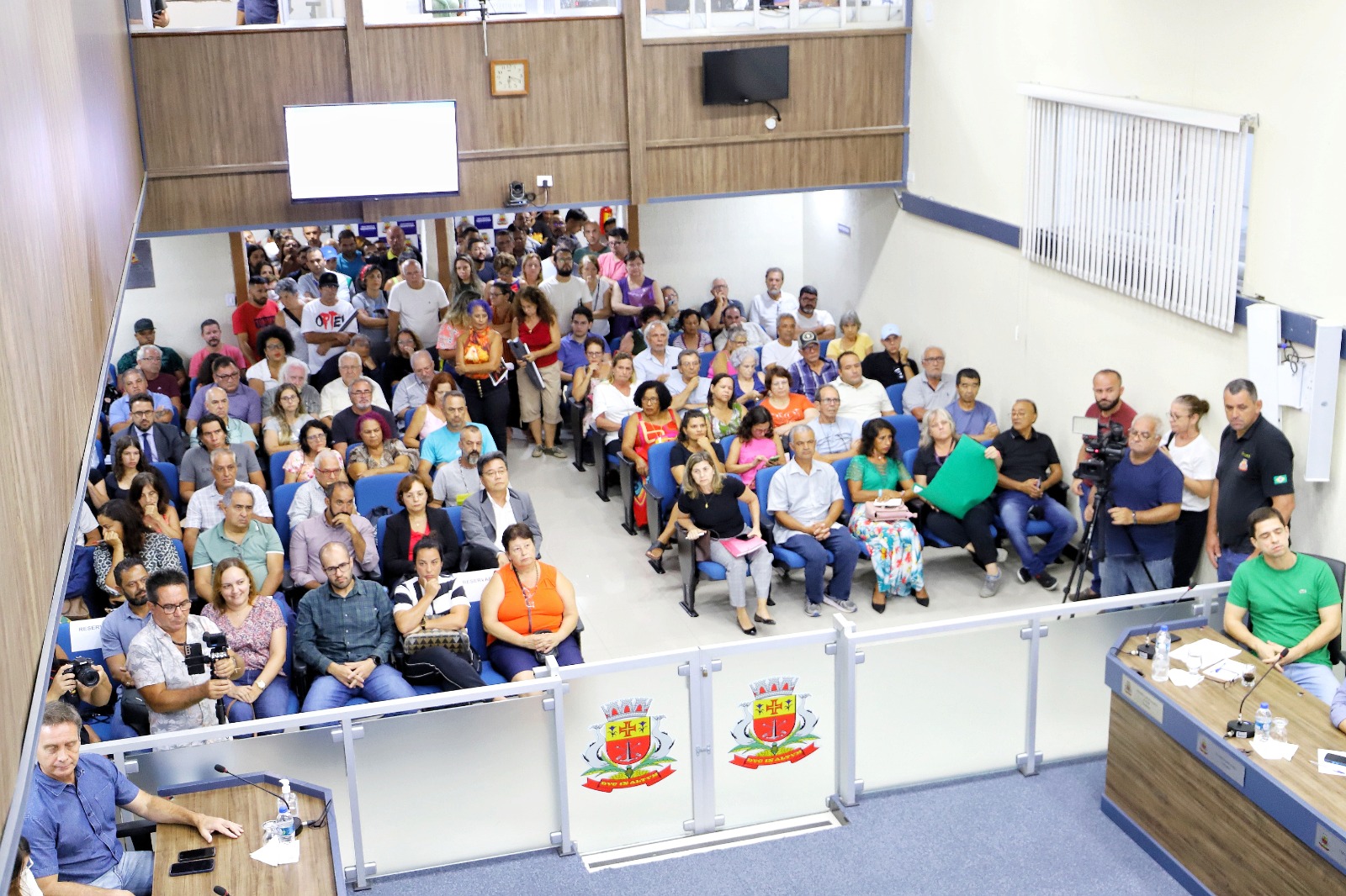 Mais de 300 pessoas acompanham audiência pública do Plano Diretor na Câmara Municipal