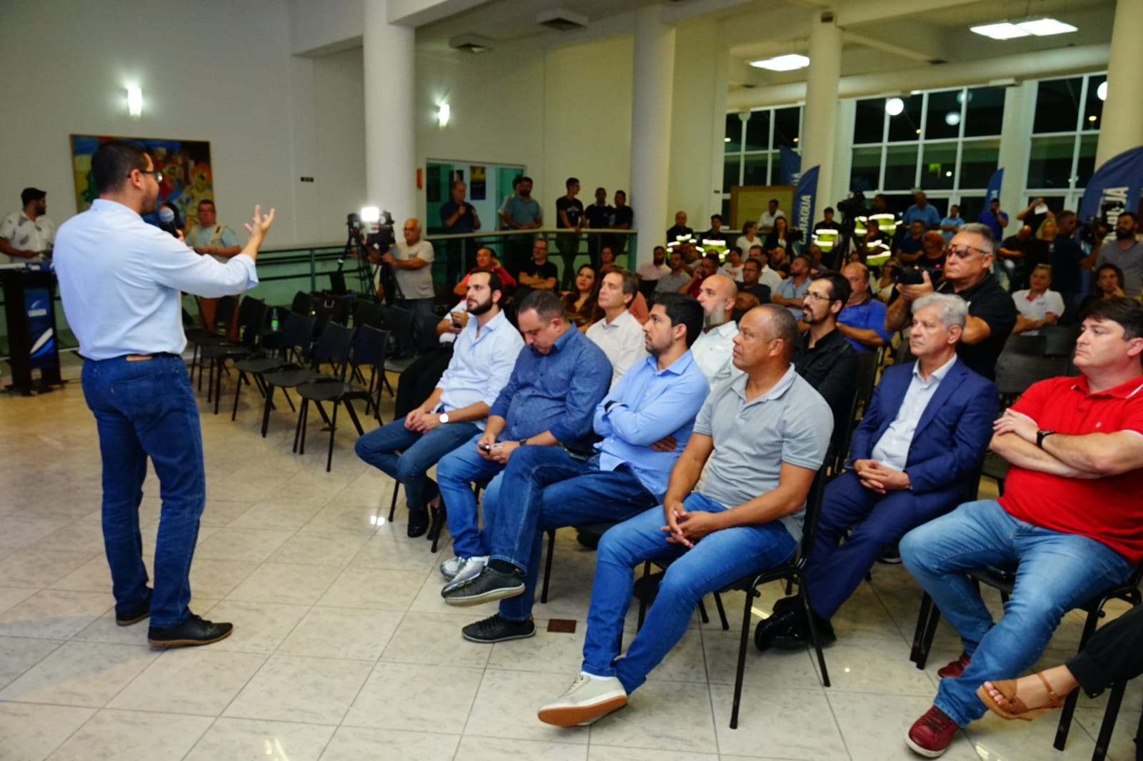 Vereadores acompanham apresentação do novo contrato de concessão do transporte público na cidade