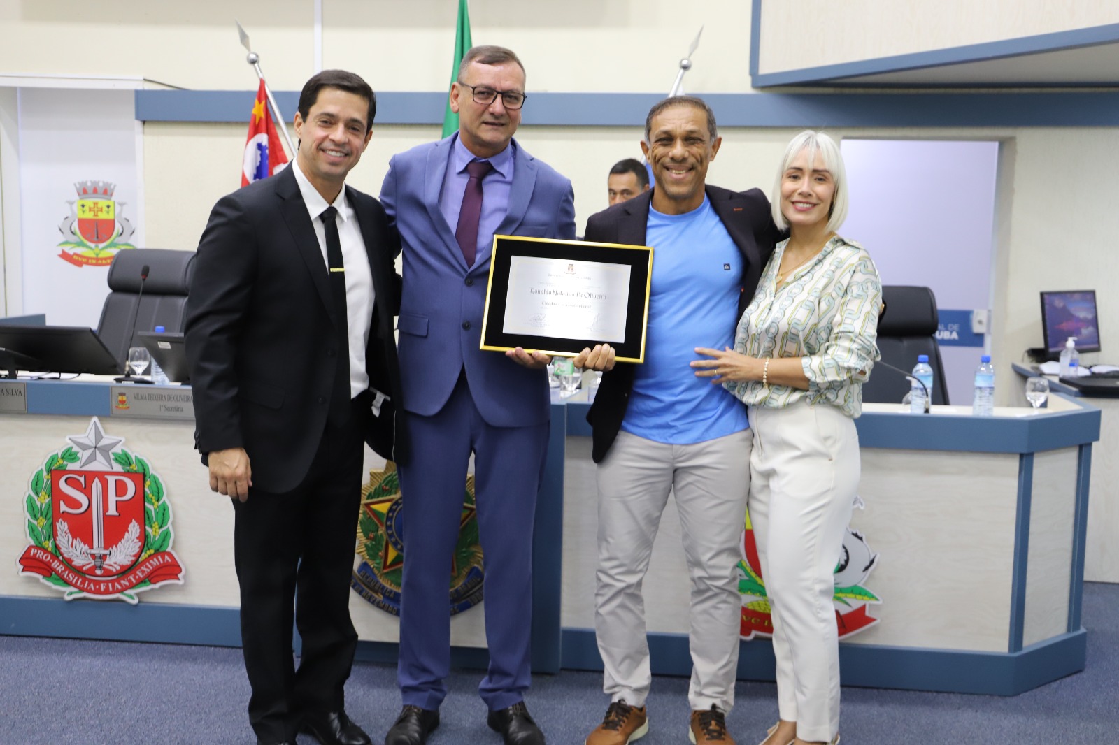 Pastor Ronaldo Natalino de Oliveira recebe Título de Cidadão Caraguatatubense