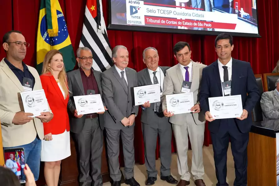 Câmara de Caraguatatuba conquista pela primeira vez Selo TCESP Ouvidoria Cidadã