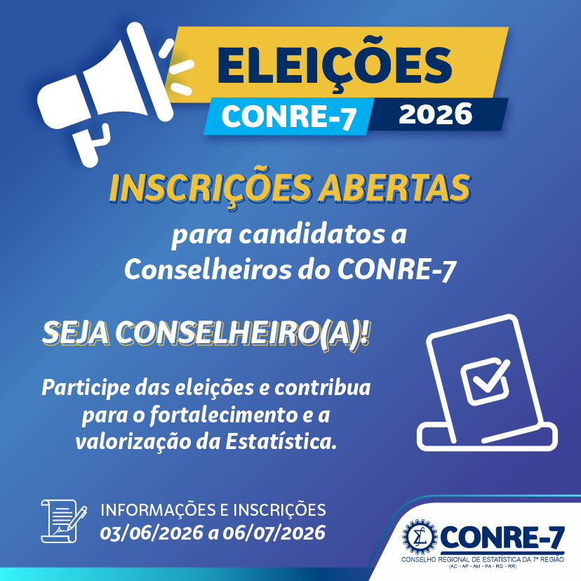 ELEIÇÕES CONRE-7 2026