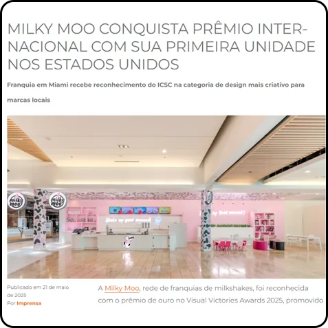 Milky Moo na mídia — matéria 4
