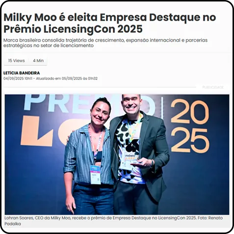 Milky Moo na mídia — matéria 2