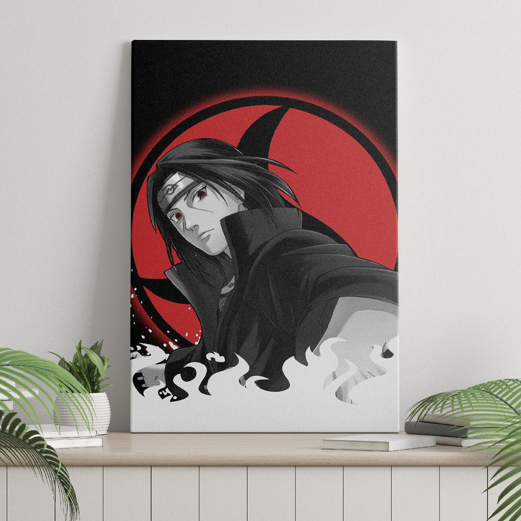 Akatsuki Itachi Uchiha Akatsuki Itachi Uchiha Canvas Wall Art
