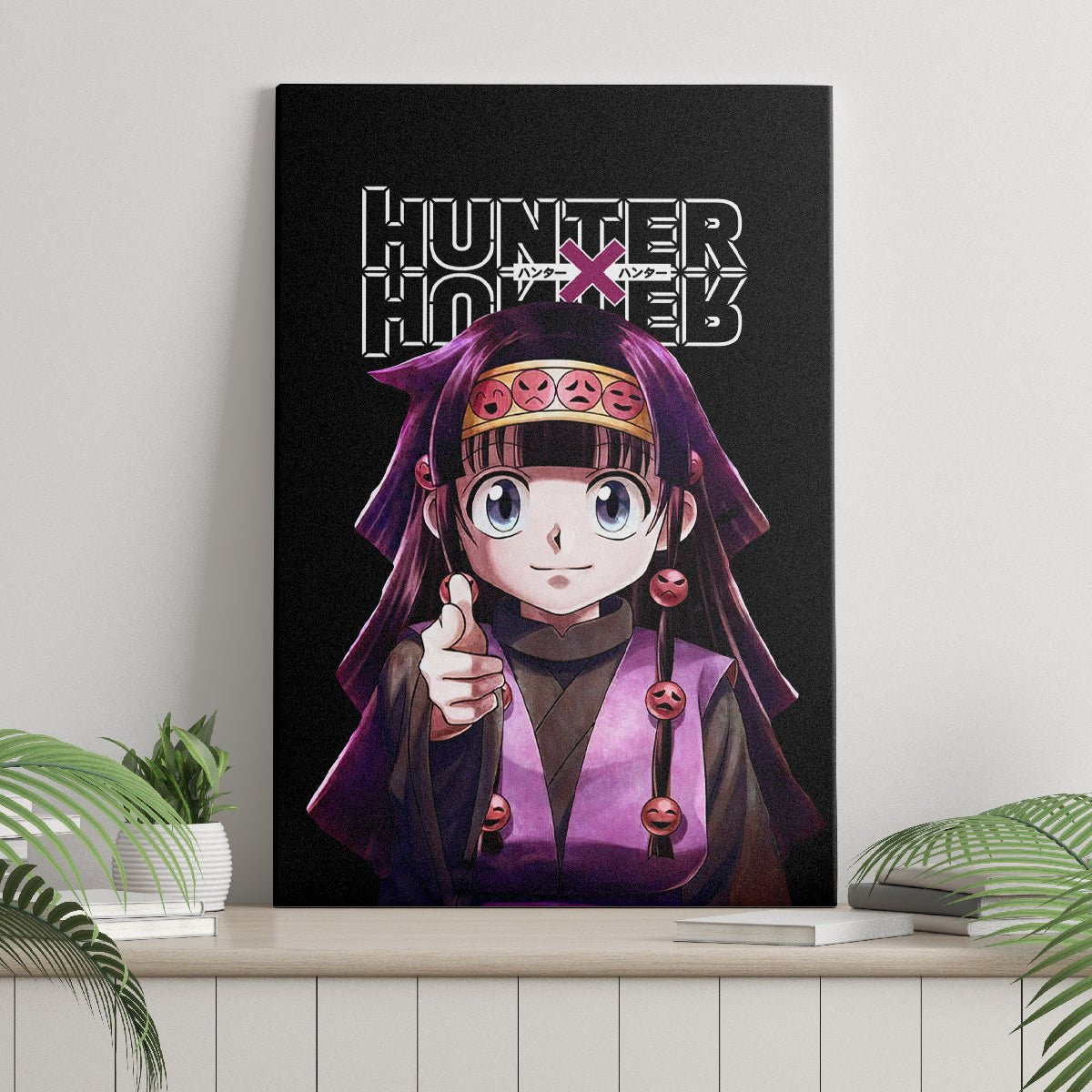 Alluka Zoldyck Hunter X Hunter Canvas Wall Art Anime Style