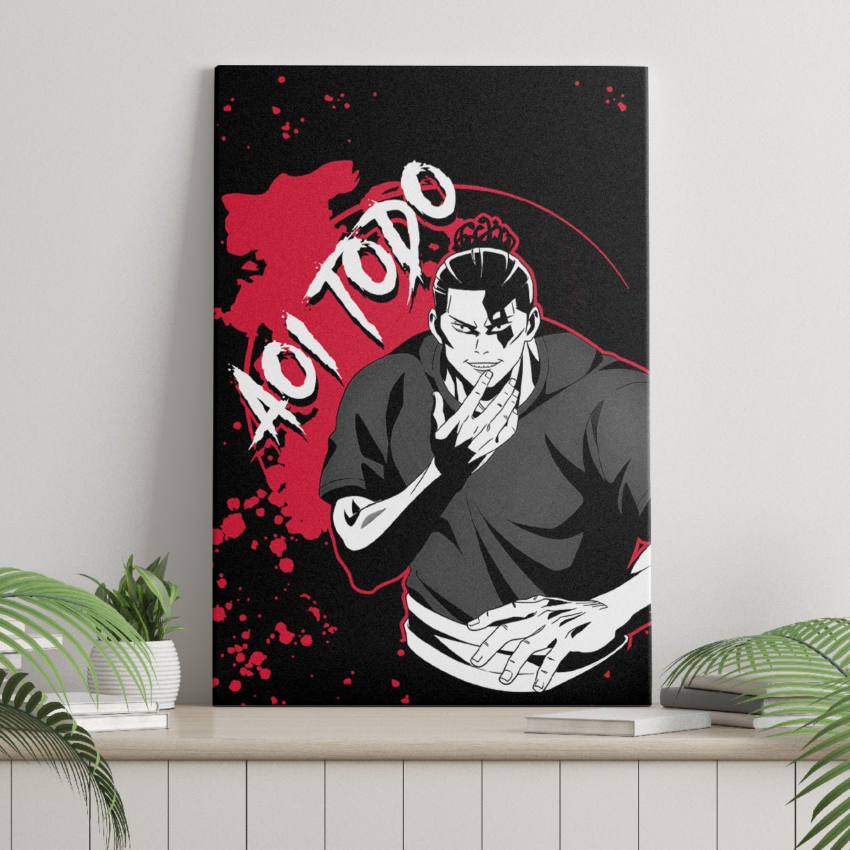 Aoi Todo Jujutsu Kaisen Canvas Wall Art Manga Style Art