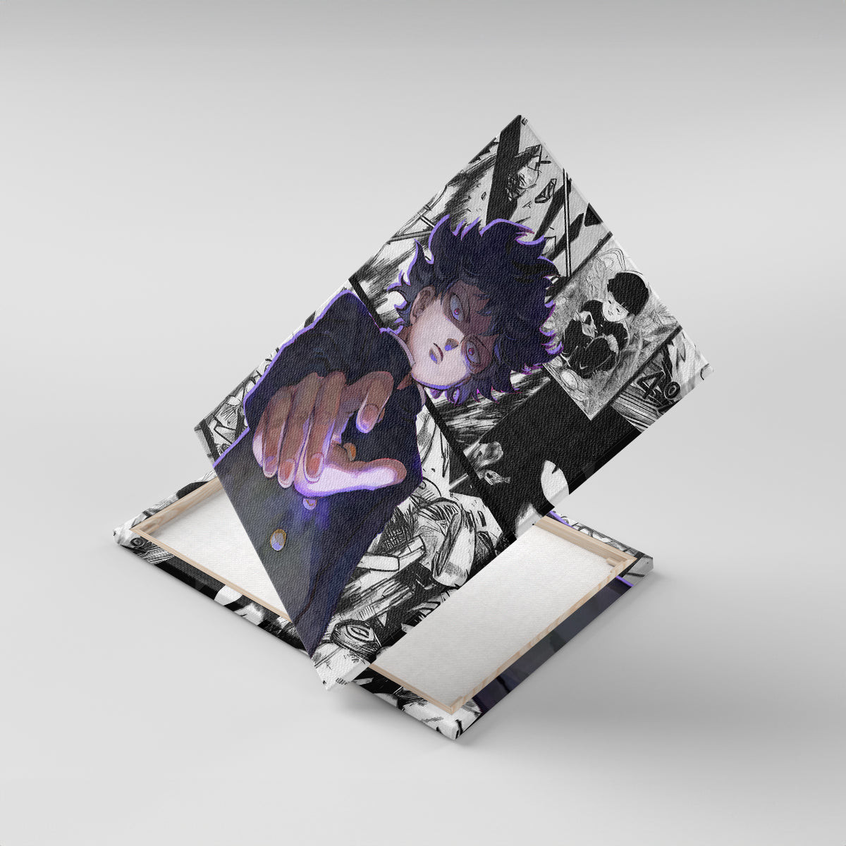 Arataka Reigen Mob Psycho 100 Canvas Wall Art Anime Style Art