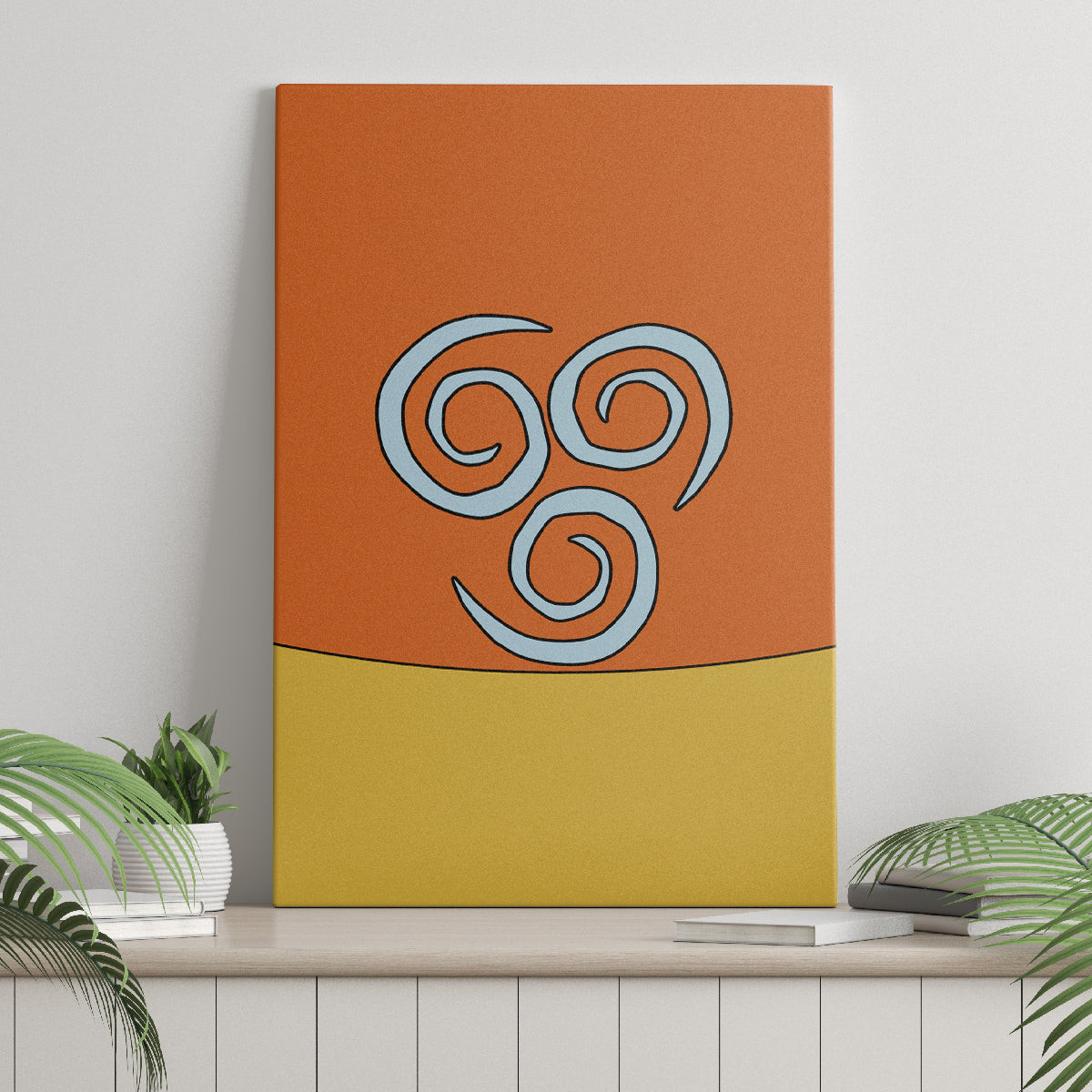 Avatar Aang Canvas Wall Art