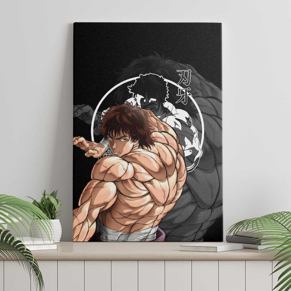 Baki Hanma Baki Hanma Canvas Wall Art Anime Style