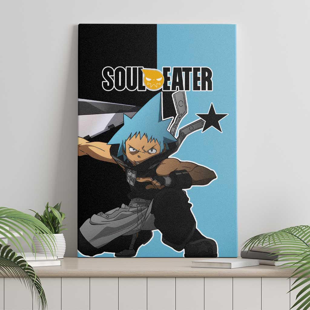 Black Star Soul Eater Canvas Wall Art Anime Style Ts04