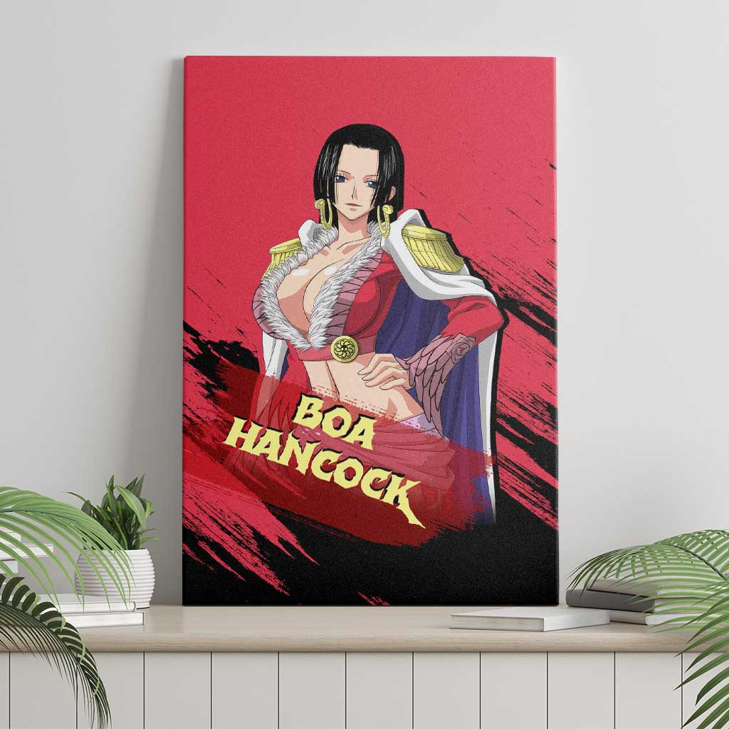 Boa Hancock One Piece Canvas Wall Art Anime Style Ts04