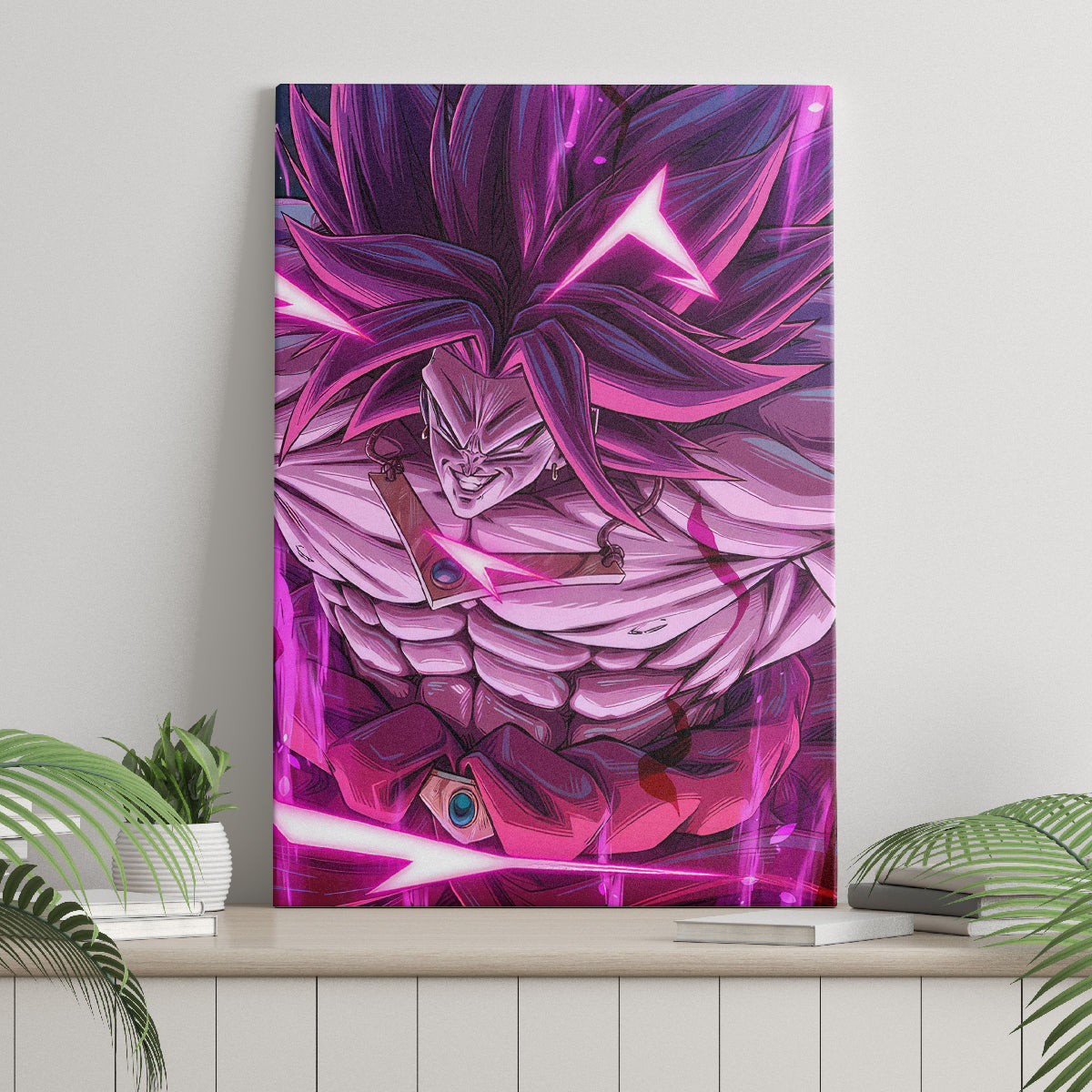 Broly Ultra Ego Anime Canvas Wall Art