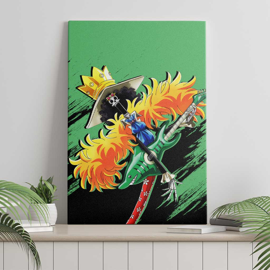 Brook One Piece Canvas Wall Art Anime Style Ts04