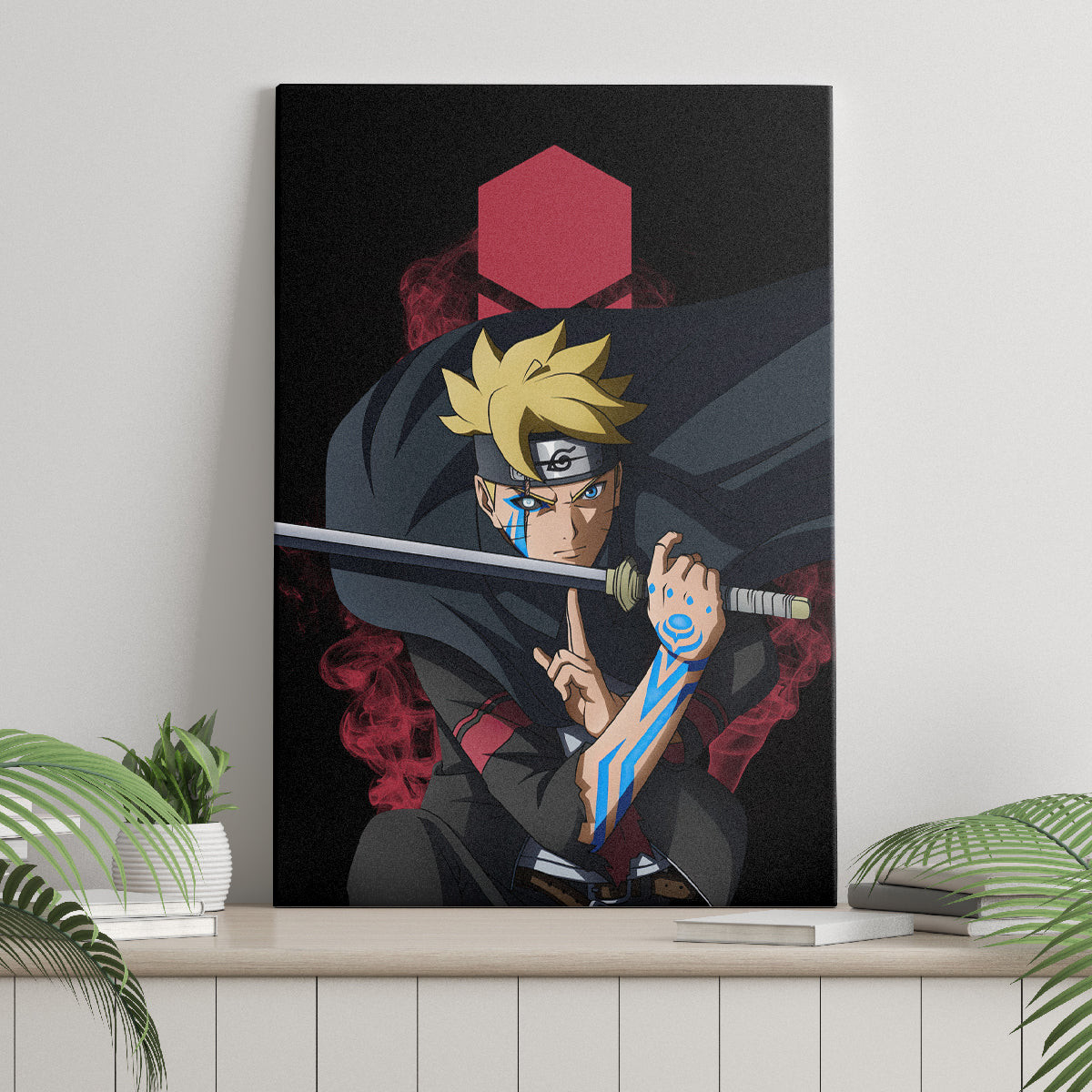 Brt Uzumaki Brt Anime Canvas Wall Art