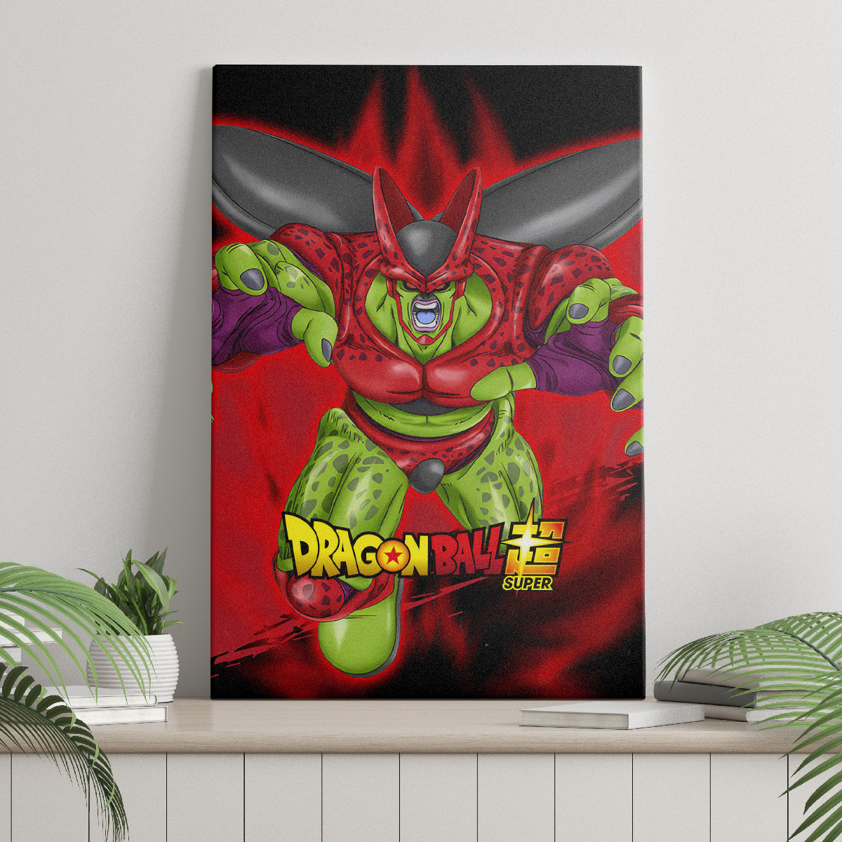 Cell Max Super Dragon Ball Canvas Wall Art