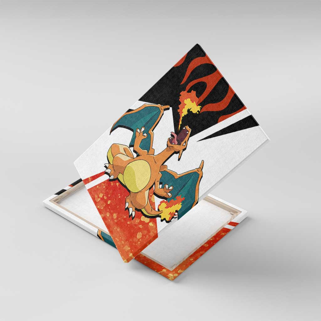 Charizard Pokemon Canvas Wall Art Anime Style Ts04