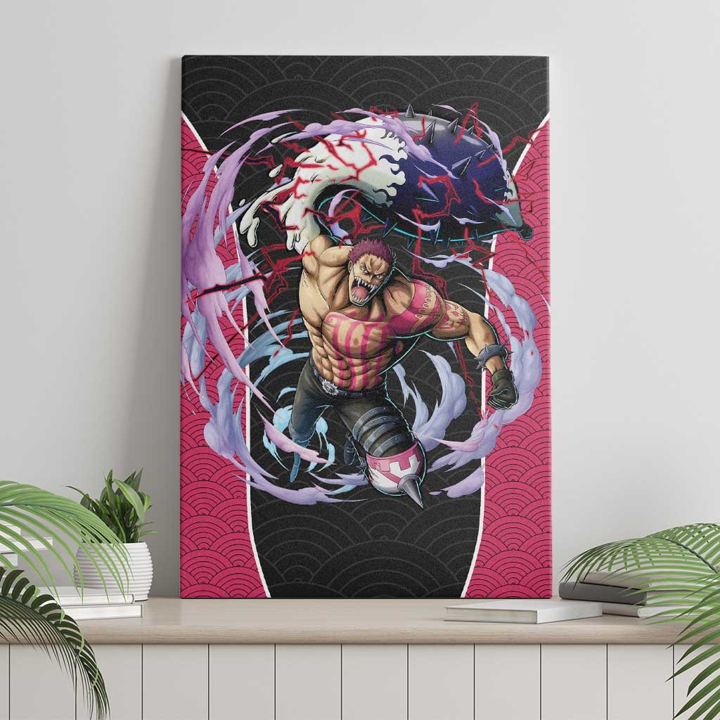 Charlotte Katakuri One Piece Canvas Wall Art Anime Japan Pattern Style