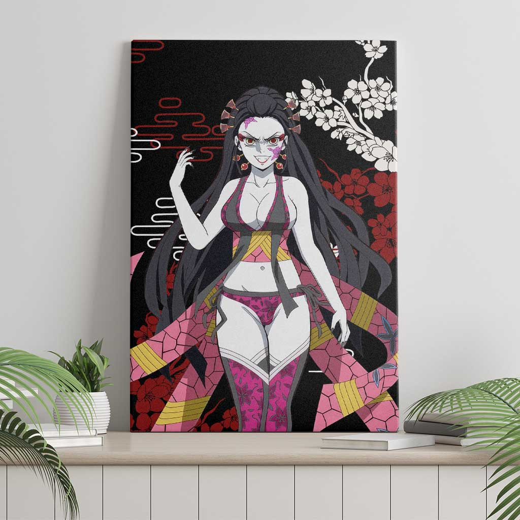 Daki Demon Slayer Canvas Wall Art Anime Japan Style