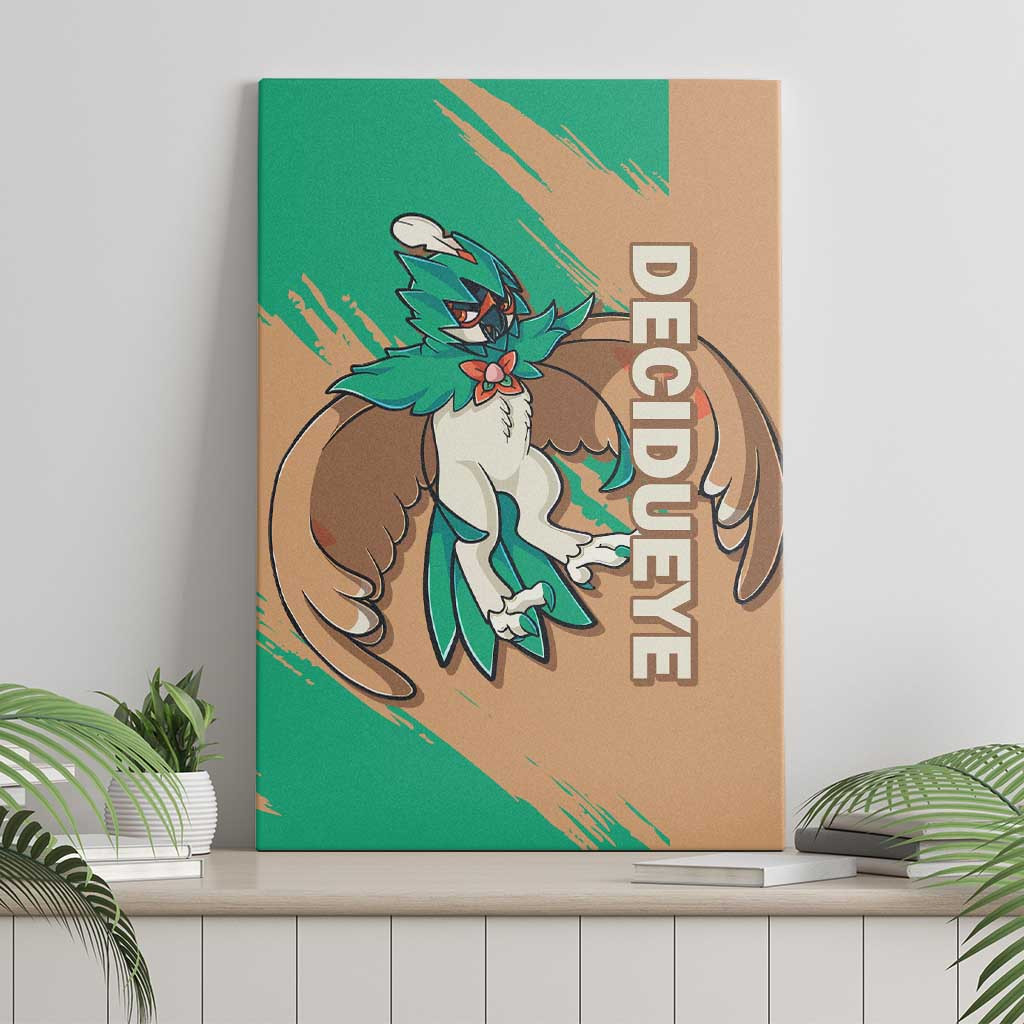 Decidueye Pokemon Canvas Wall Art Anime Style Ts04