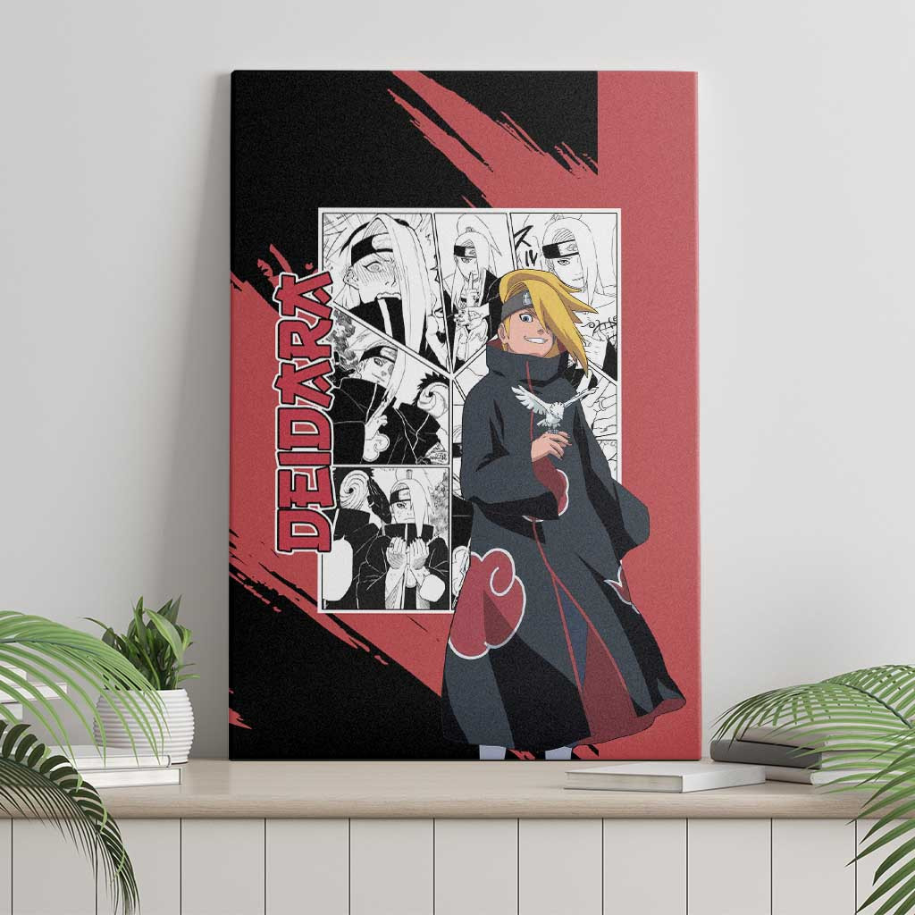 Deidara Naruto Canvas Wall Art Anime Mix Manga Style