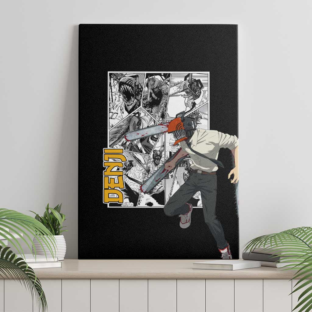 Denji Chawsan Man Canvas Wall Art Anime Mix Manga Style Ts04
