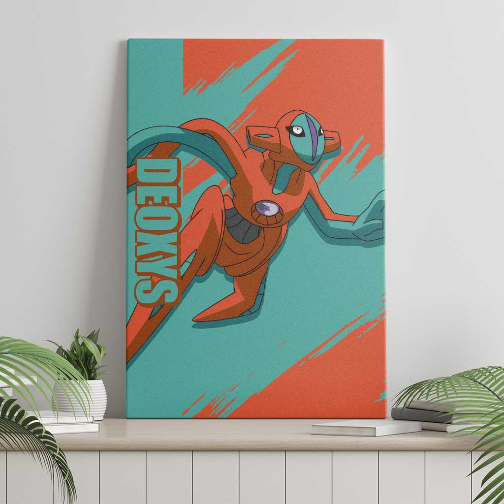 Deoxys Pokenon Canvas Wall Art Anime Style Ts04