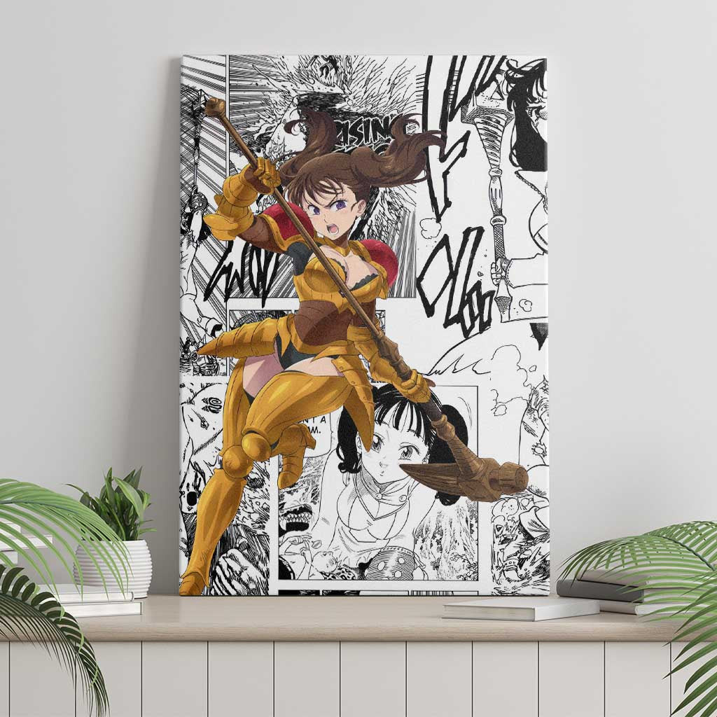 Diane Nanatsu No Taizai Canvas Wall Art Anime Mix Manga Style Ts04