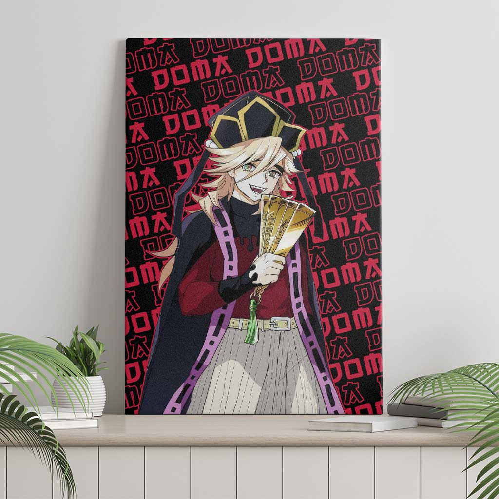 Doma Demon Slayer Canvas Wall Art Anime Mix Pattern Style Ts04