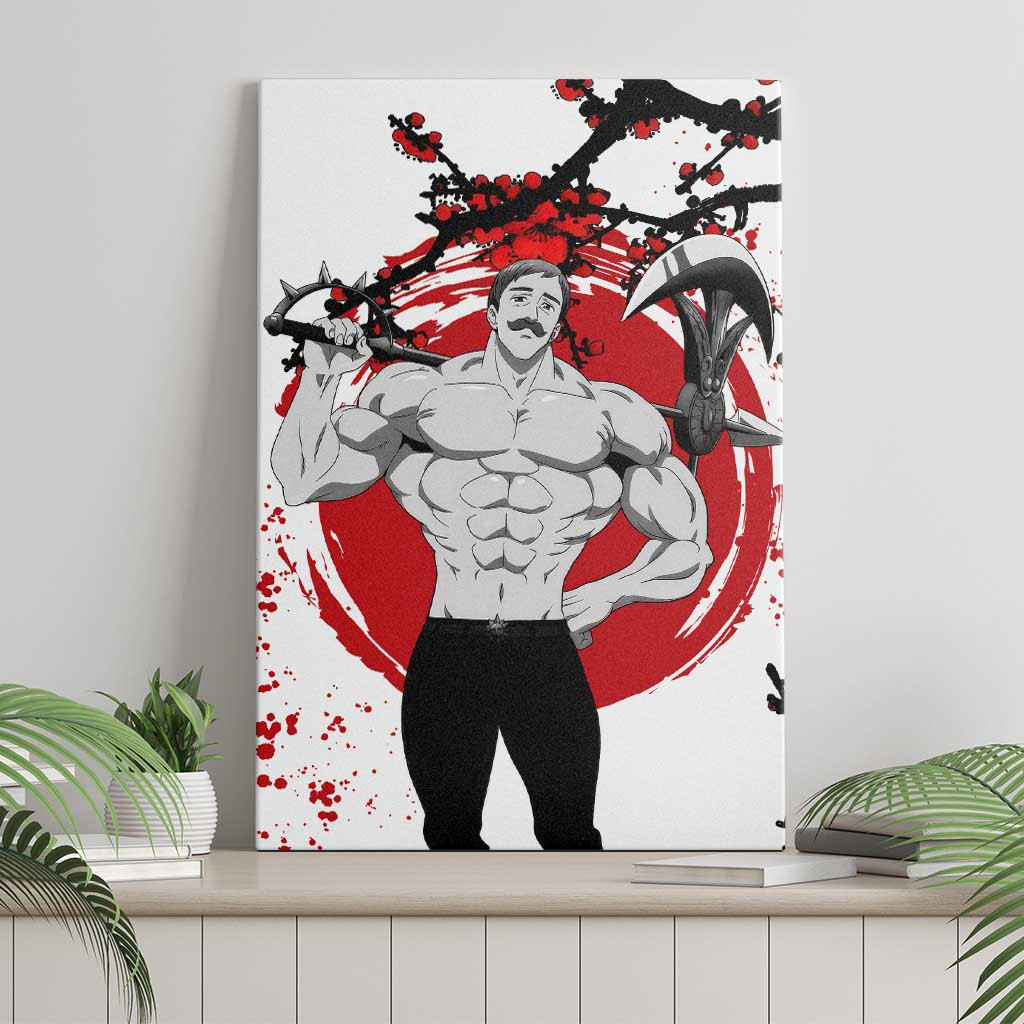 Escanor Nanatsu No Taizai Canvas Wall Art Anime Japan Style