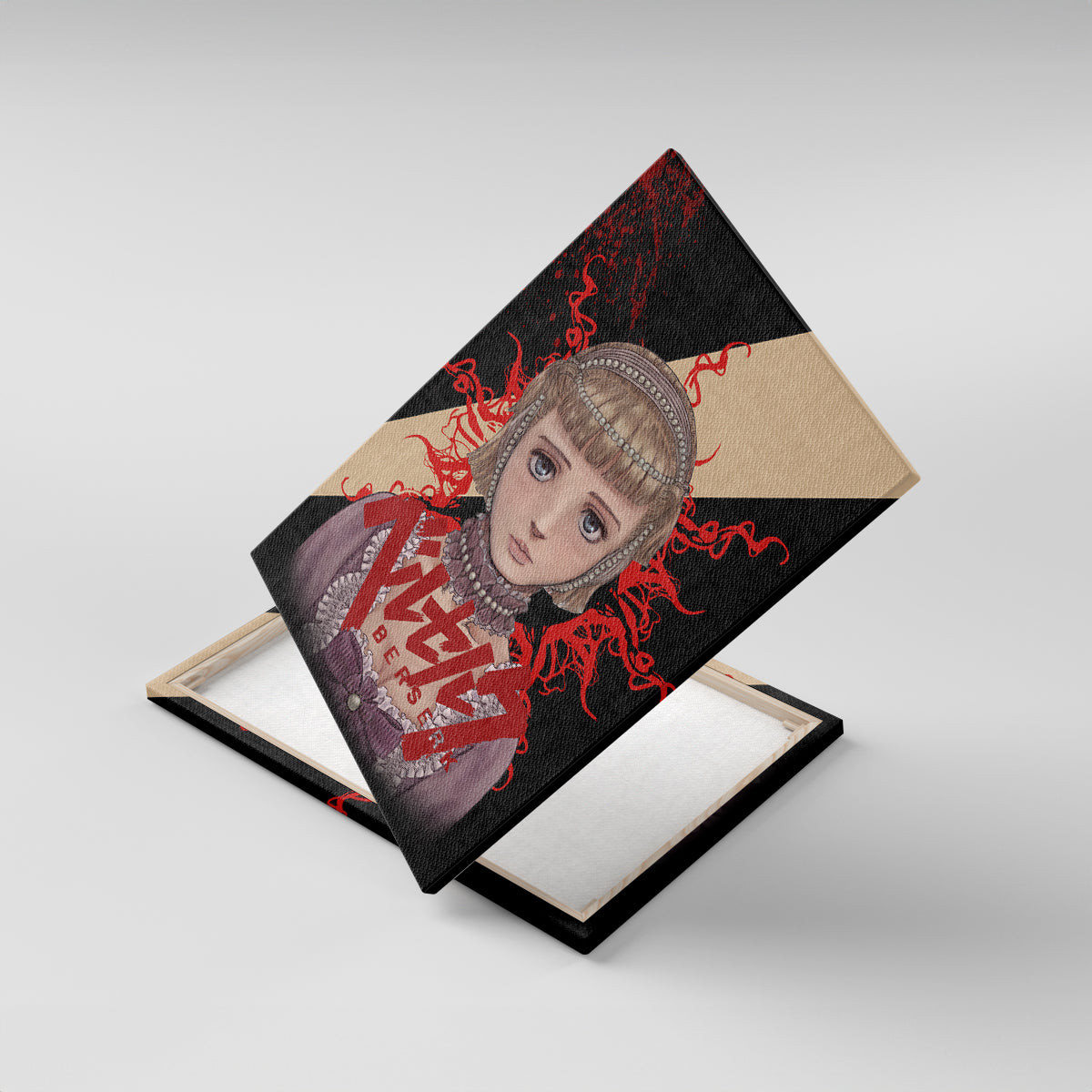 Farnese De Vandimion Berserk Canvas Wall Art Black Blood Style