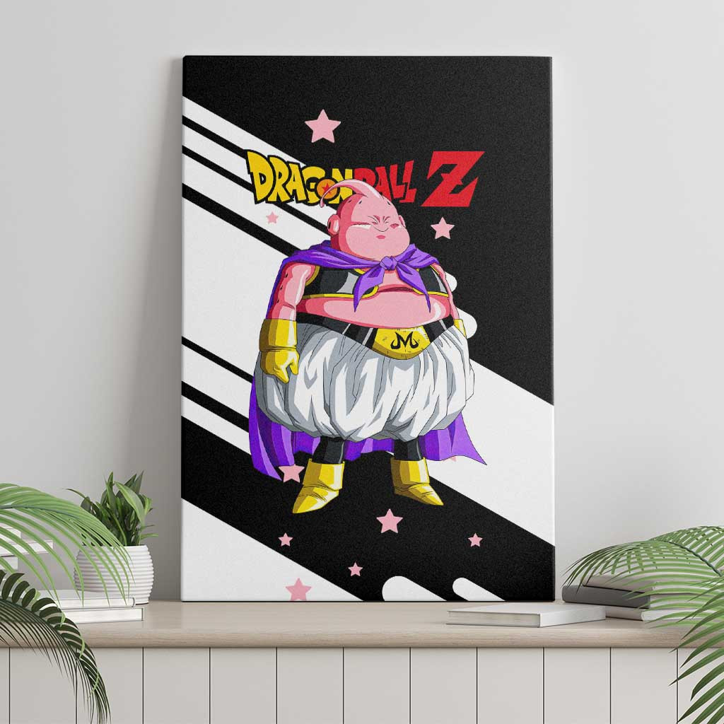 Fat Majin Buu Dragon Ball Canvas Wall Art Anime Style Ts04