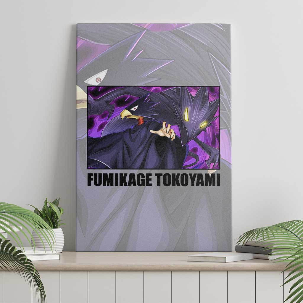 Fumikage Tokoyami My Hero Academia Canvas Wall Art Anime Style