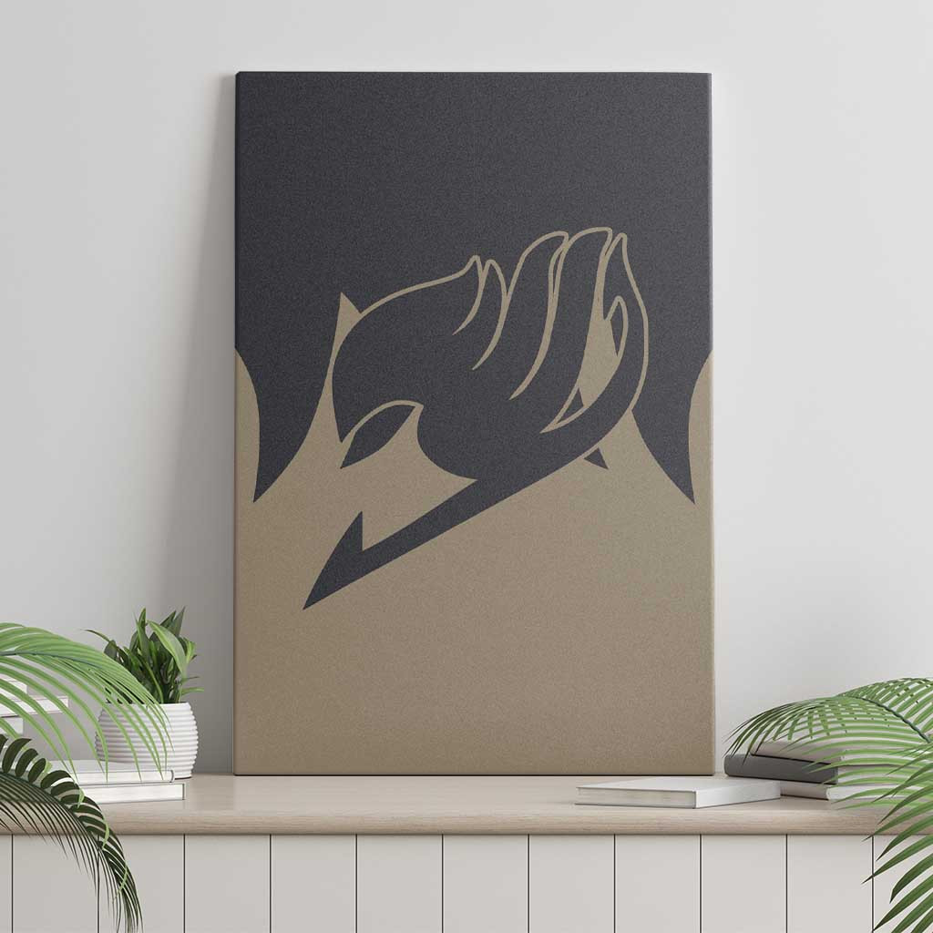 Gajeel Redfox Fairy Tail Canvas Wall Art Anime Uniform Style