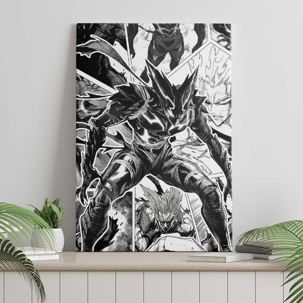 Garou One Punch Man Canvas Wall Art Anime Mix Manga Style